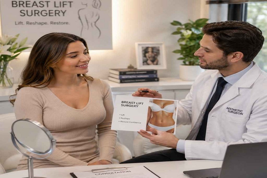 breast lift surgery